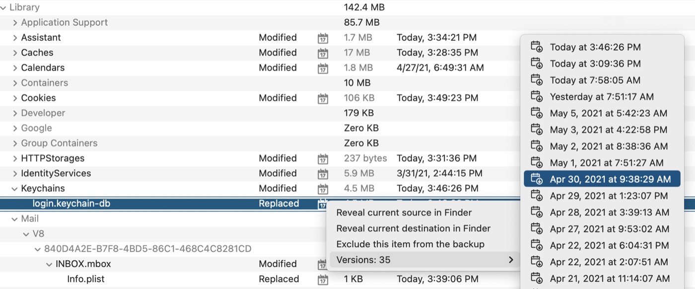 Viewing newer or older versions of a file from the task audit