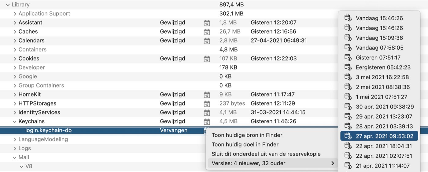 Nieuwere of oudere versies van een bestand bekijken vanuit de taakaudit