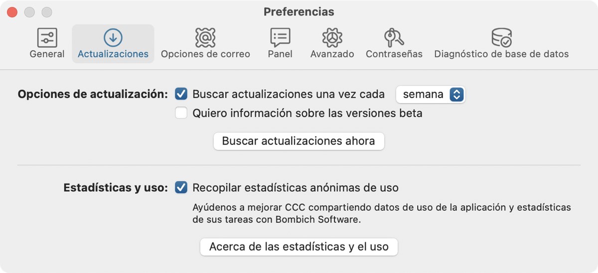 Seleccione Actualización de software