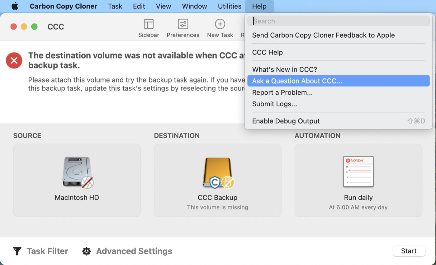 Open Help