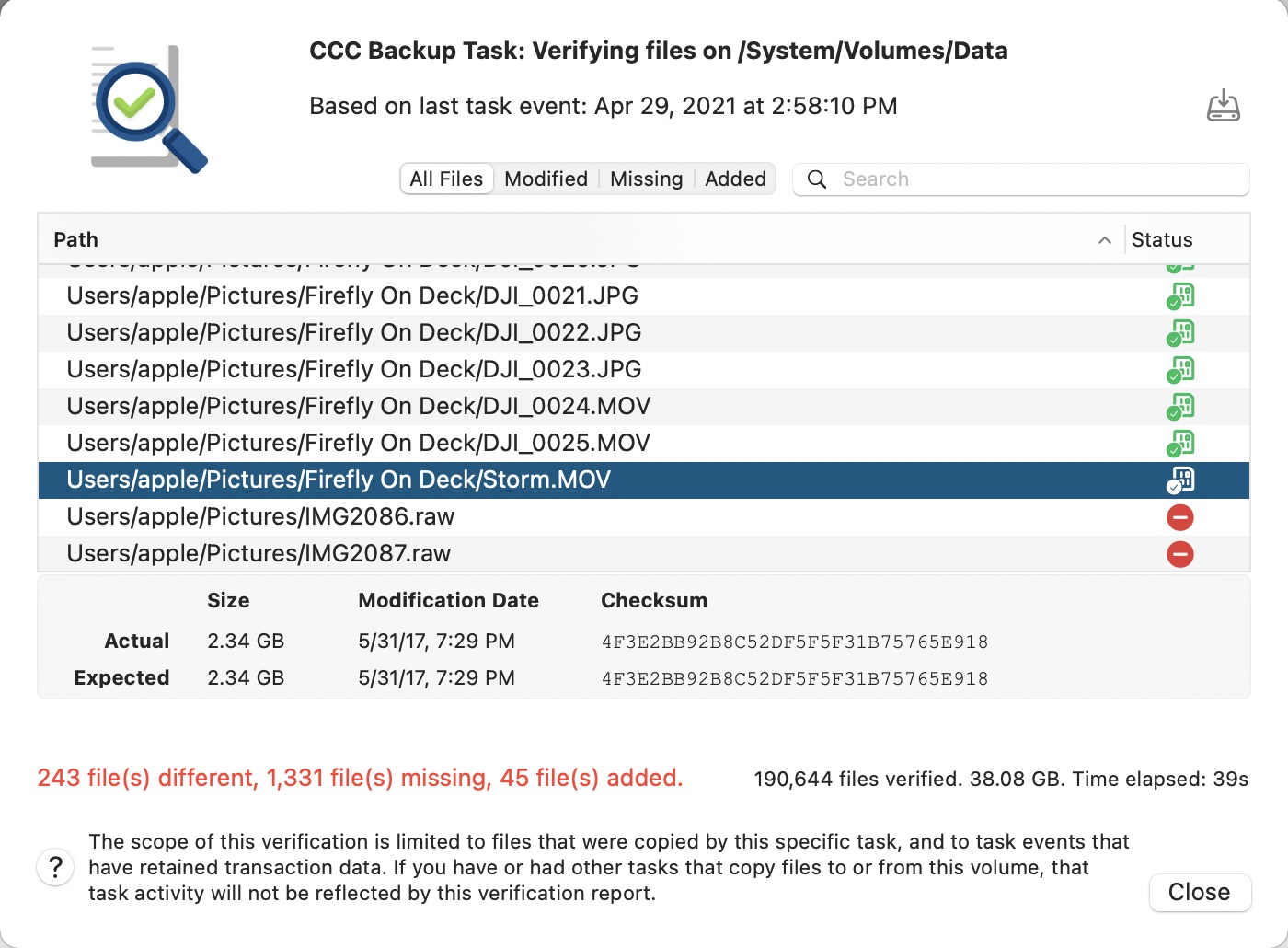 Click on the Source or Destination selector