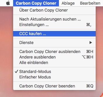 Registrierungsstatus prüfen
